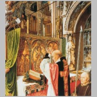 Saint-Denis, um 1480, Meister des Hl. Aegidius, Messe von St. Gilles (Ausschnitt).jpg